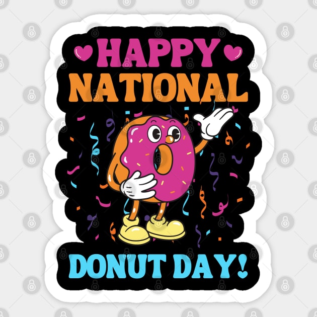 Happy National Donut Day! Sticker by EvetStyles